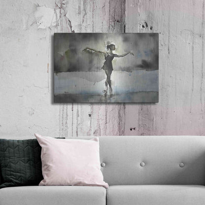 Luxe Metal Art 'Practice' by Oscar Alvarez Pardo, Metal Wall Art,36x24