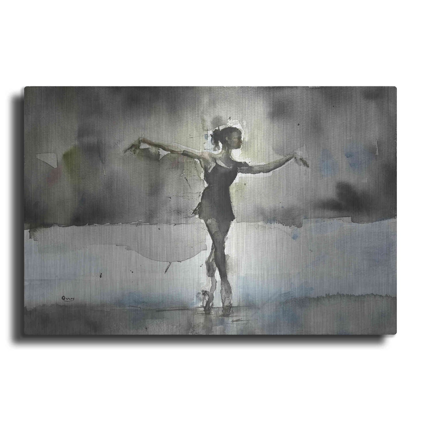 Luxe Metal Art 'Practice' by Oscar Alvarez Pardo, Metal Wall Art