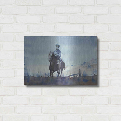 Luxe Metal Art 'Trail' by Oscar Alvarez Pardo, Metal Wall Art,24x16