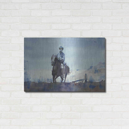 Luxe Metal Art 'Trail' by Oscar Alvarez Pardo, Metal Wall Art,36x24