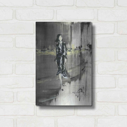 Luxe Metal Art 'Unexpessed' by Oscar Alvarez Pardo, Metal Wall Art,12x16