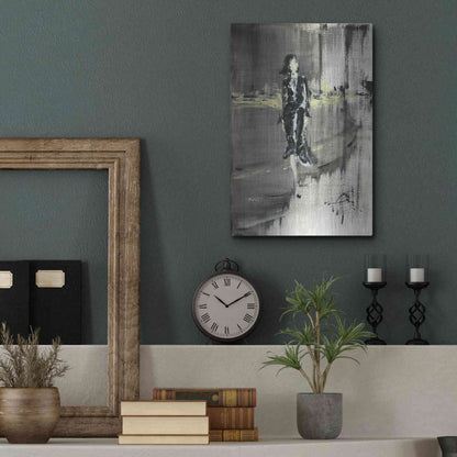 Luxe Metal Art 'Unexpessed' by Oscar Alvarez Pardo, Metal Wall Art,12x16