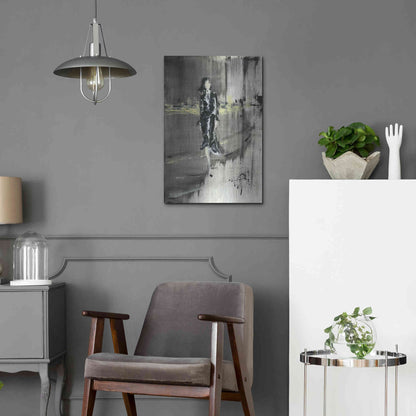 Luxe Metal Art 'Unexpessed' by Oscar Alvarez Pardo, Metal Wall Art,16x24