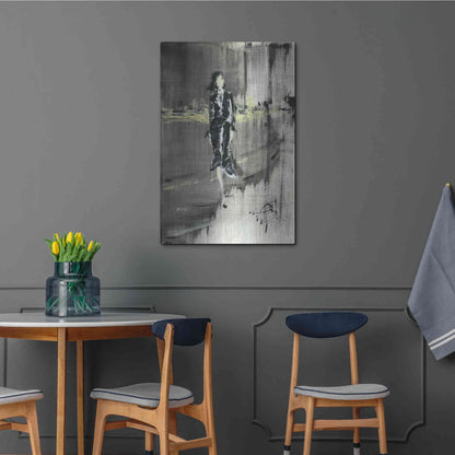 Luxe Metal Art 'Unexpessed' by Oscar Alvarez Pardo, Metal Wall Art,24x36