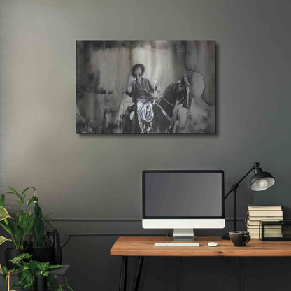 Luxe Metal Art 'Wrangle' by Oscar Alvarez Pardo, Metal Wall Art,36x24