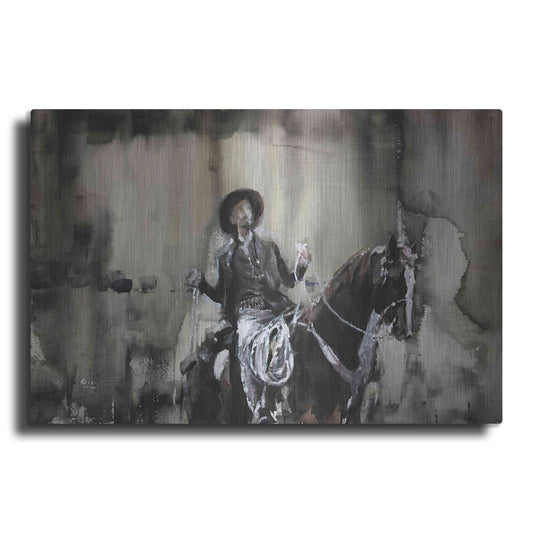 Luxe Metal Art 'Wrangle' by Oscar Alvarez Pardo, Metal Wall Art