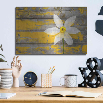 Luxe Metal Art 'Wood Series: A Rustic Paradise', Metal Wall Art,16x12