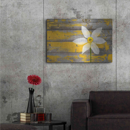 Luxe Metal Art 'Wood Series: A Rustic Paradise', Metal Wall Art,36x24