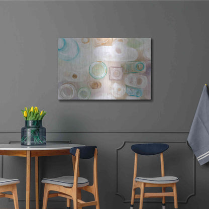 Luxe Metal Art 'Vintage Bottles' by Elena Ray, Metal Wall Art,36x24