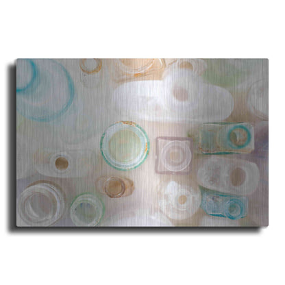 Luxe Metal Art 'Vintage Bottles' by Elena Ray, Metal Wall Art