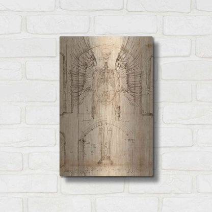 Luxe Metal Art 'Renaissance Angel' by Elena Ray, Metal Wall Art,12x16