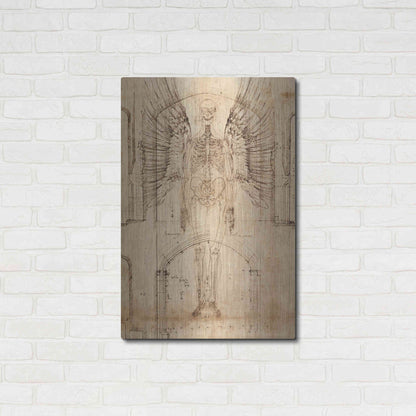 Luxe Metal Art 'Renaissance Angel' by Elena Ray, Metal Wall Art,24x36