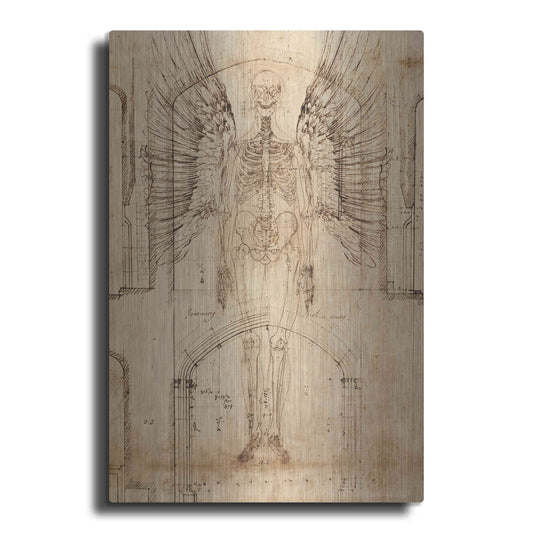 Luxe Metal Art 'Renaissance Angel' by Elena Ray, Metal Wall Art