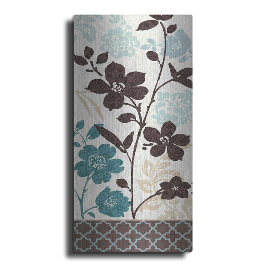 Luxe Metal Art 'Botanical Touch II' by Lisa Audit, Metal Wall Art