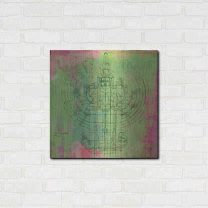 Luxe Metal Art 'Oneness' by Elena Ray, Metal Wall Art,24x24