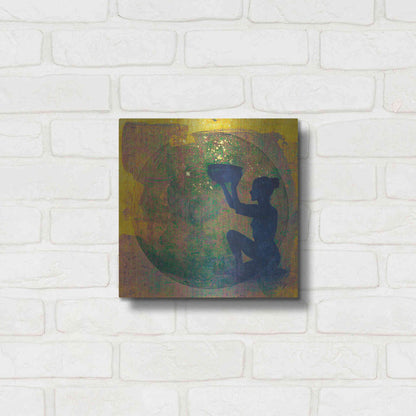 Luxe Metal Art 'Vessel of Cosmic Creativity' by Elena Ray, Metal Wall Art,12x12