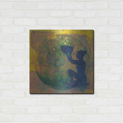 Luxe Metal Art 'Vessel of Cosmic Creativity' by Elena Ray, Metal Wall Art,24x24