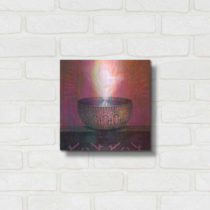 Luxe Metal Art 'Vessel of Light' by Elena Ray, Metal Wall Art,12x12