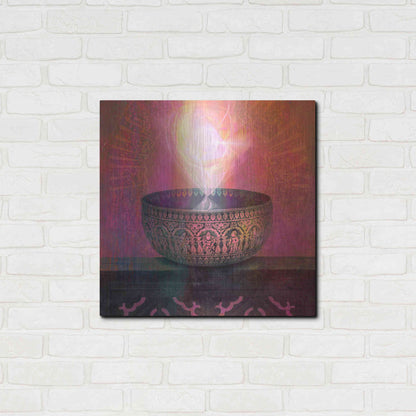 Luxe Metal Art 'Vessel of Light' by Elena Ray, Metal Wall Art,24x24