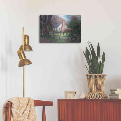 Luxe Metal Art 'Where Time Moves Slower' by Chuck Pinson, Metal Wall Art,24x16