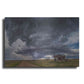 Luxe Metal Art 'Pawnee School Storm' by Darren White, Metal Wall Art