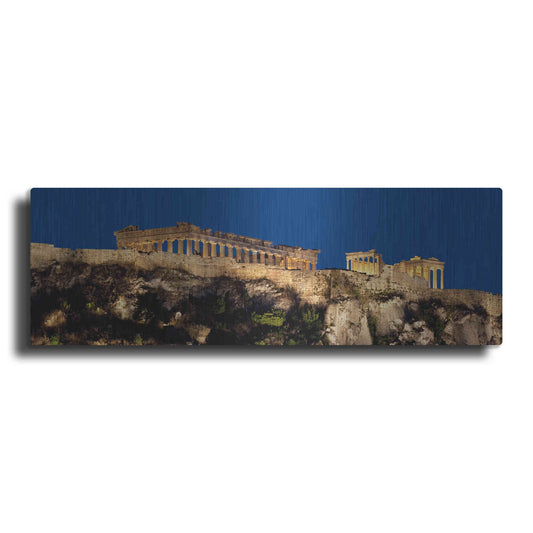 Luxe Metal Art 'Hellenic Spotlight,', Metal Wall Art,3:1 L