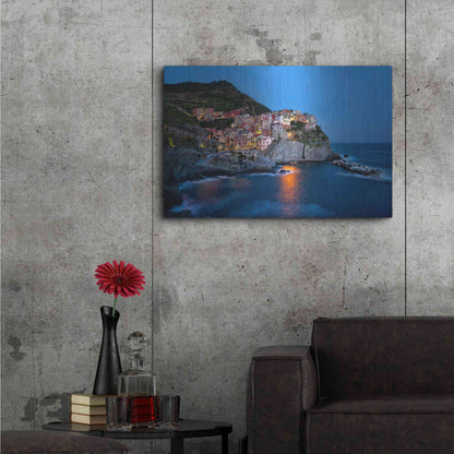 Luxe Metal Art 'Riviera,', Metal Wall Art,36x24