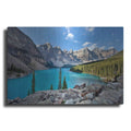 Luxe Metal Art 'Valley of the Ten Peaks,', Metal Wall Art