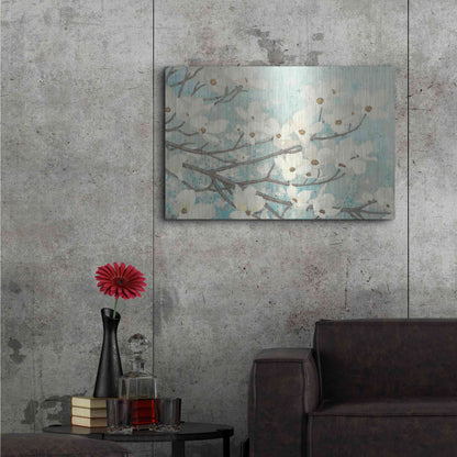 Luxe Metal Art 'Blossoms' by James Wiens, Metal Wall Art,36x24