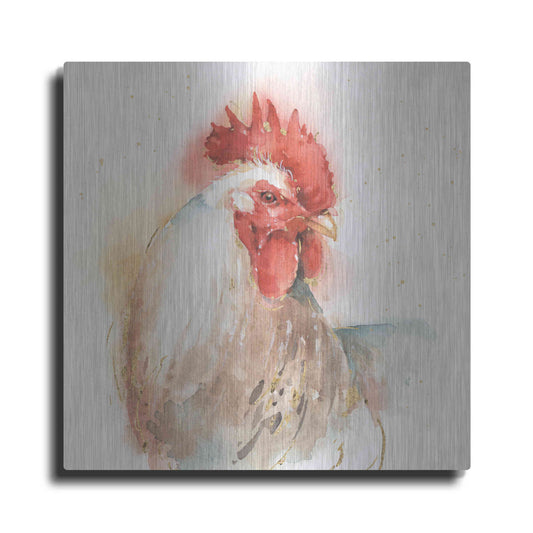 Luxe Metal Art 'Farm Friends V' by Lisa Audit, Metal Wall Art,