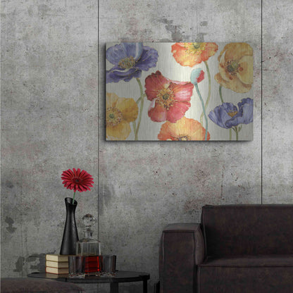 Luxe Metal Art 'Autumn Softies' by Lisa Audit, Metal Wall Art,,36x24