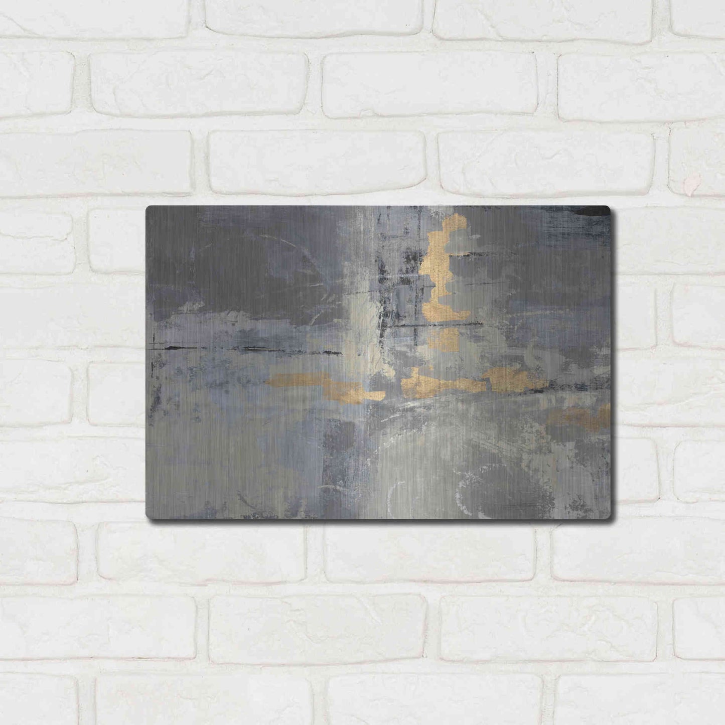 Luxe Metal Art 'Missing You' by Silvia Vassileva, Metal Wall Art,16x12