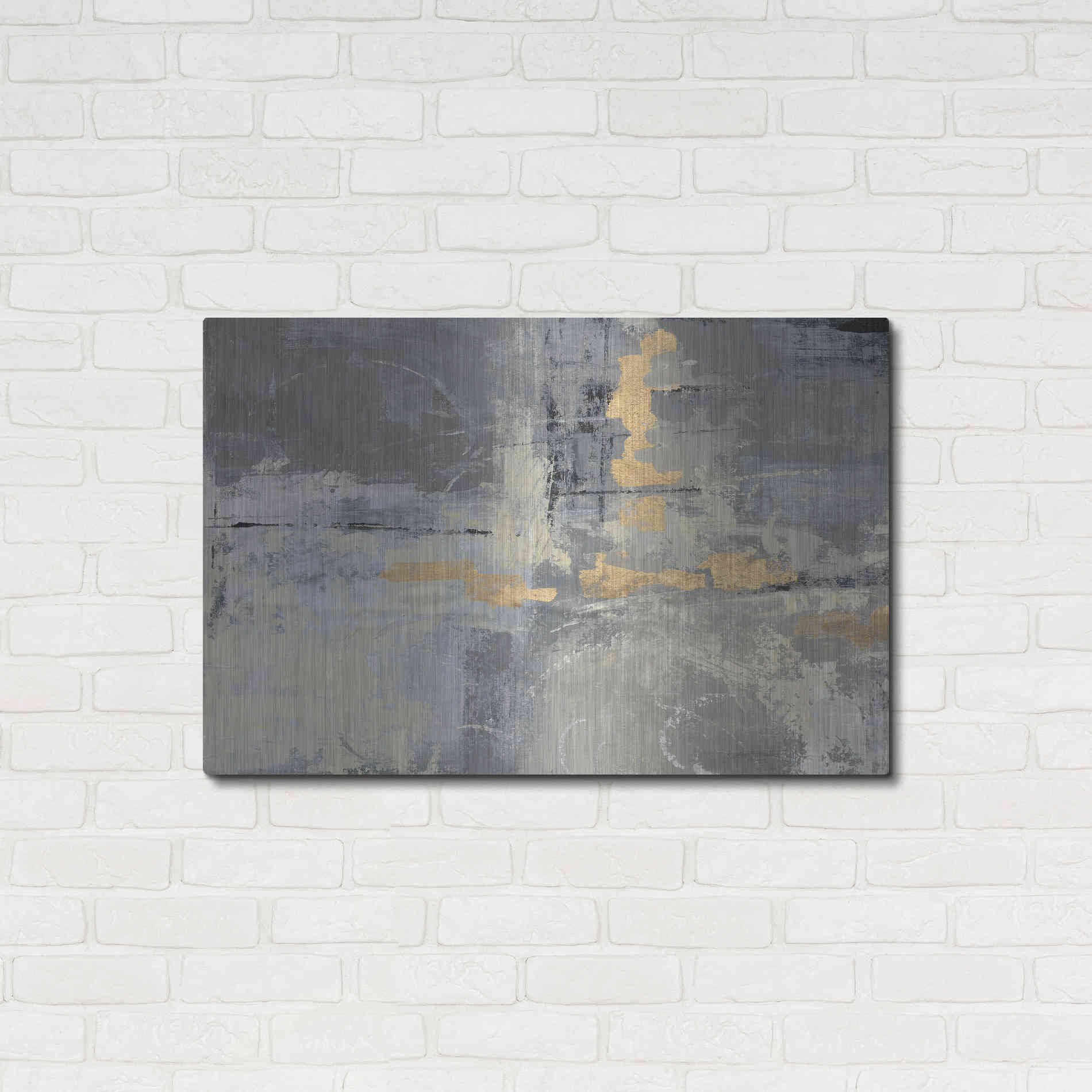 Luxe Metal Art 'Missing You' by Silvia Vassileva, Metal Wall Art,36x24