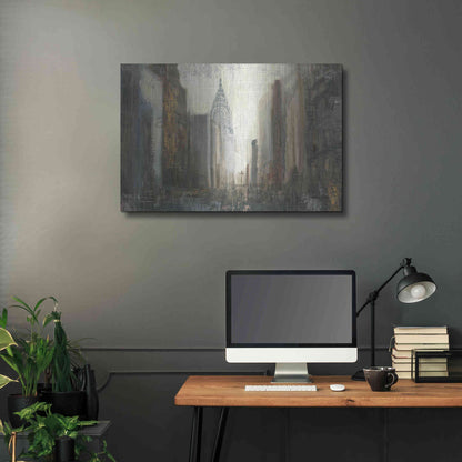 Luxe Metal Art 'Urban Movement' by Myles Sullivan, Metal Wall Art,36x24