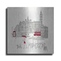 Luxe Metal Art 'World Cafes' by Avery Tillmon, Metal Wall Art