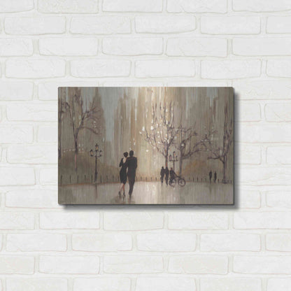 Luxe Metal Art 'An Evening Out Neutral' by Julia Purinton, Metal Wall Art,24x16