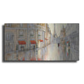 Luxe Metal Art 'Touring Paris Couple' by Julia Purinton, Metal Wall Art,2:1 L