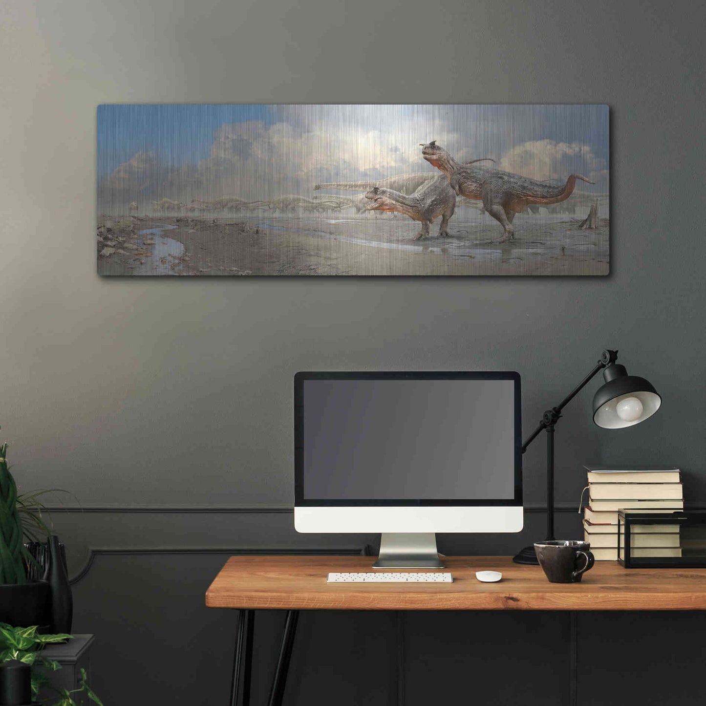 Luxe Metal Art 'Brothers in Blood', Metal Wall Art,48x16