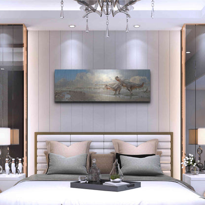 Luxe Metal Art 'Brothers in Blood', Metal Wall Art,48x16