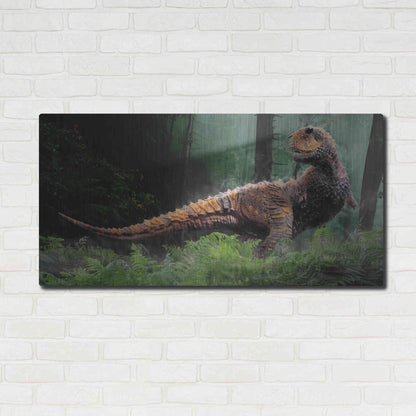 Luxe Metal Art 'Carnotaurus', Metal Wall Art,48x24