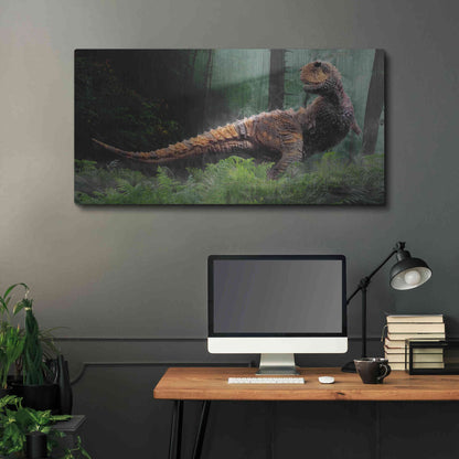 Luxe Metal Art 'Carnotaurus', Metal Wall Art,48x24