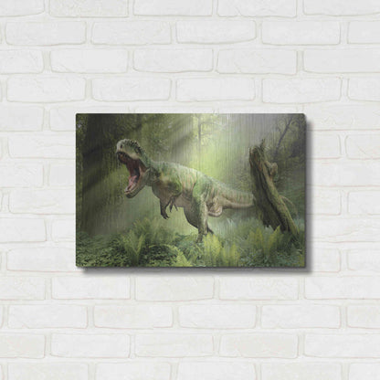 Luxe Metal Art 'Giganotosaurus', Metal Wall Art,24x16