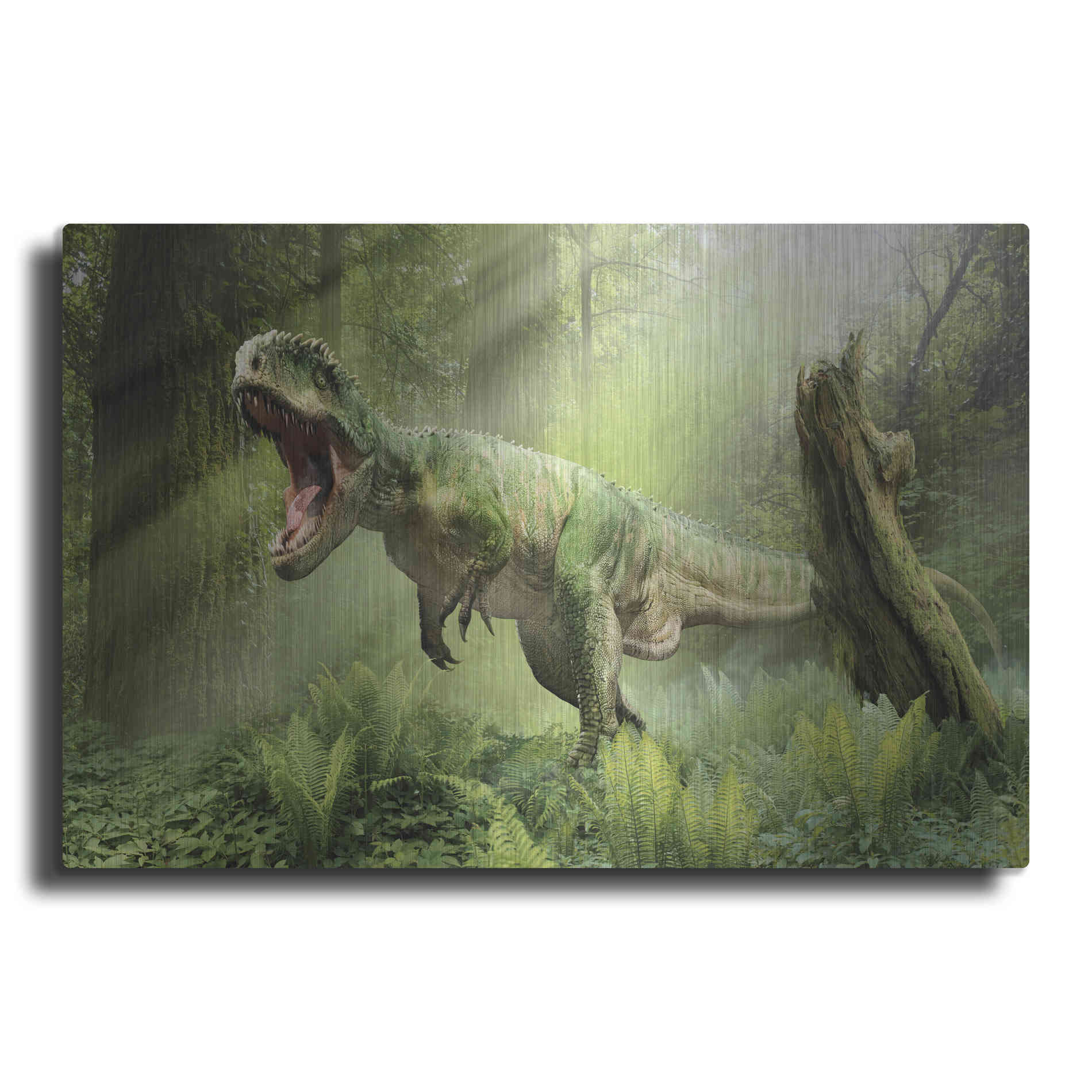 Luxe Metal Art 'Giganotosaurus', Metal Wall Art