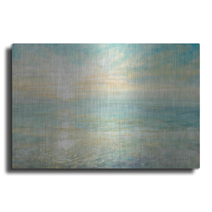 Luxe Metal Art 'Sunrise' by Danhui Nai, Metal Wall Art