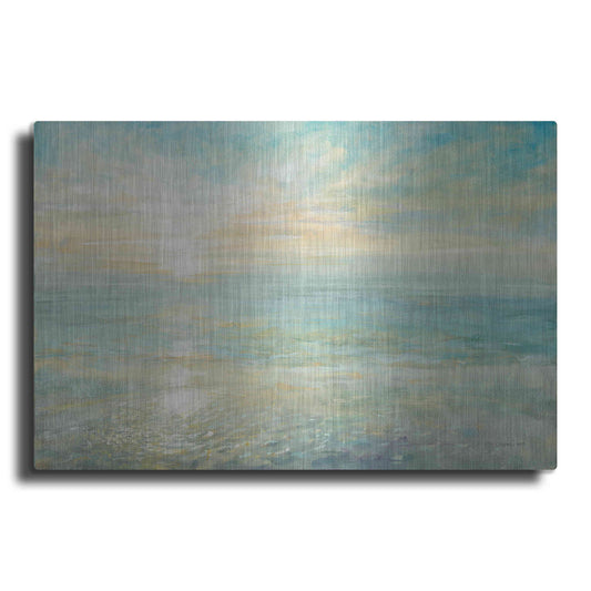 Luxe Metal Art 'Sunrise' by Danhui Nai, Metal Wall Art