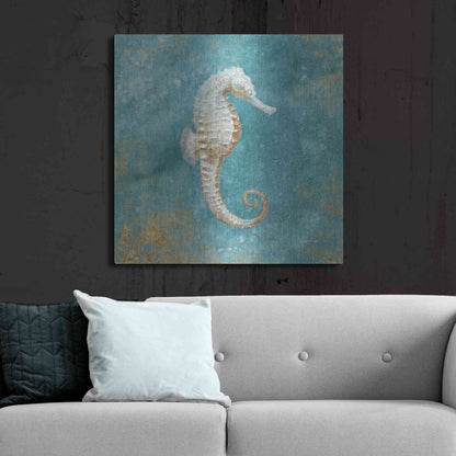 Luxe Metal Art 'Treasures From The Sea I' by Danhui Nai, Metal Wall Art,36x36