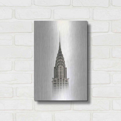 Luxe Metal Art 'Chrysler Building' by Nicklas Gustafsson, Metal Wall Art,12x16