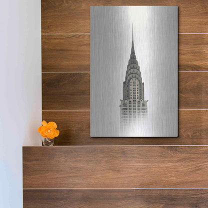Luxe Metal Art 'Chrysler Building' by Nicklas Gustafsson, Metal Wall Art,12x16