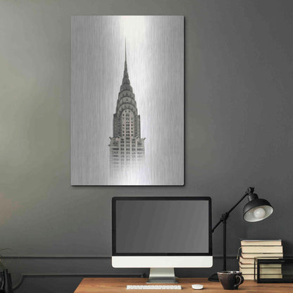 Luxe Metal Art 'Chrysler Building' by Nicklas Gustafsson, Metal Wall Art,24x36