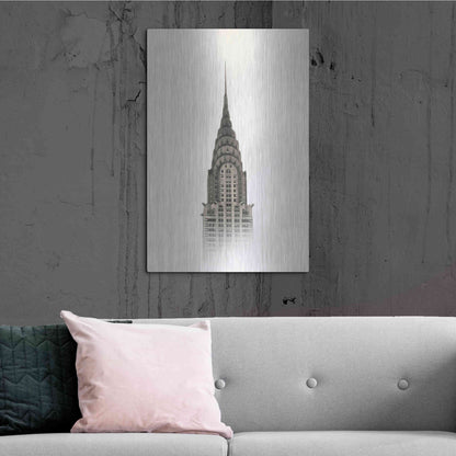 Luxe Metal Art 'Chrysler Building' by Nicklas Gustafsson, Metal Wall Art,24x36